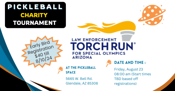 Charity Tournament for Torch Run logo