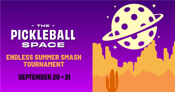 Endless Summer Smash! Run it Back Summer Series @ the Pickleball Space logo