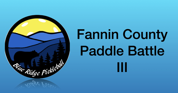 Fannin County Paddle Battle III logo