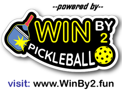 WinBy2 Pickleball logo