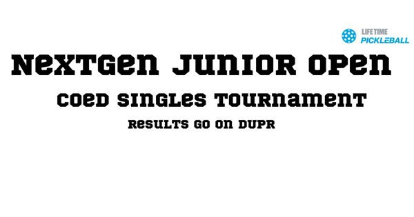 NextGen Junior Open - Singles logo