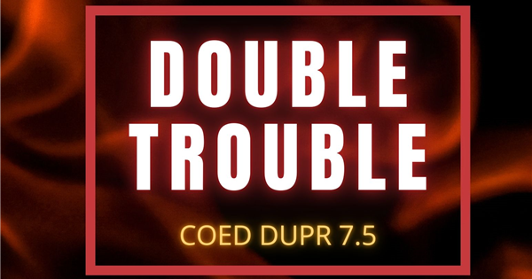 Double Trouble - COED DUPR 7.5 logo