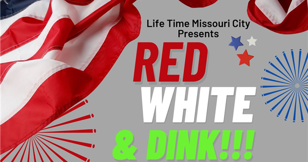 Red, White & Dink logo
