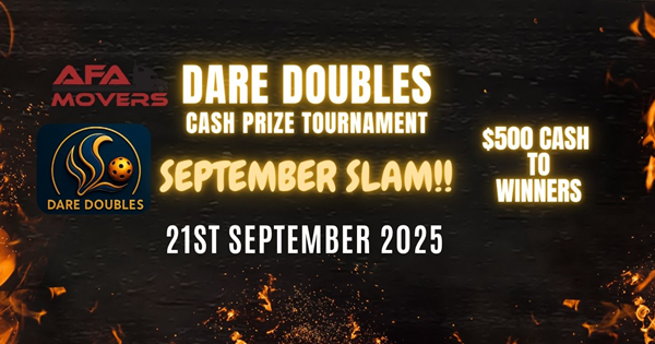 Dare Doubles September Slam logo