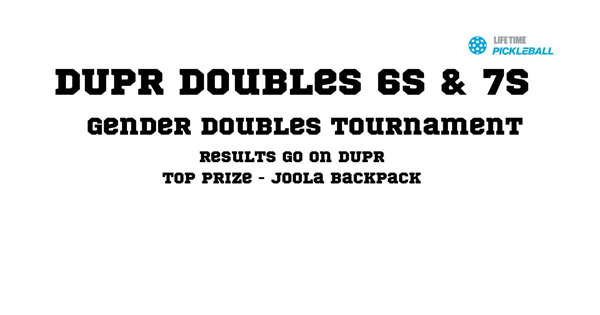 DUPR Doubles - 6s & 7s logo