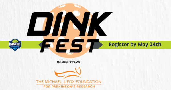 Dink Fest! For The Michael J Fox Foundation for Parkinson's logo