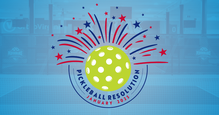 The Pickleball Resolution Logo