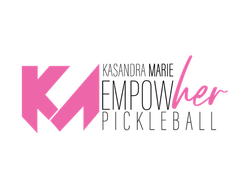 Kasandra Marie Empowher Pickleball logo