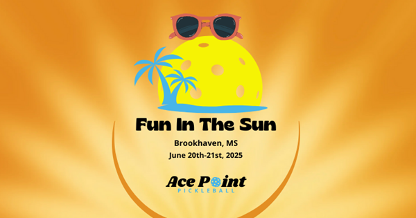 Fun In The Sun Pickleball Tournament logo