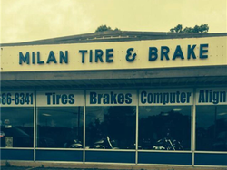Milan Tire & Brake logo