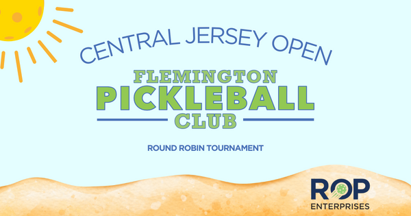 Central Jersey Open at Flemington Pickleball Club logo