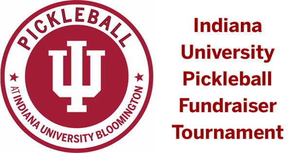 IU Pickleball Team Fundraiser Tourney logo