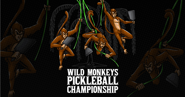 Wild Monkeys Pickleball Championship logo