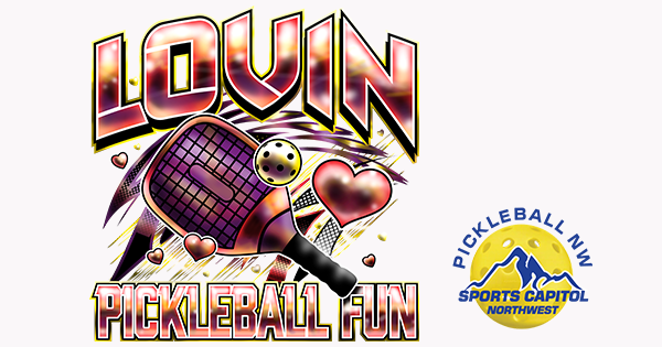 2025 Lovin' Pickleball Fun logo