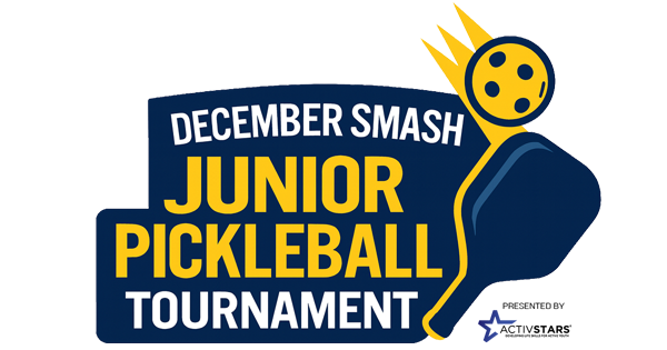 December Smash -Junior Pickleball Tournament Presented by ActivStars logo