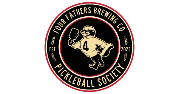 Four Fathers Pickleball Society Tournament logo