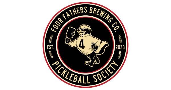 Four Fathers Pickleball Society NO SANDBAG Tournament logo