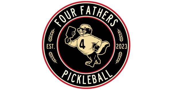 Four Fathers Pickleball Society Tournament logo