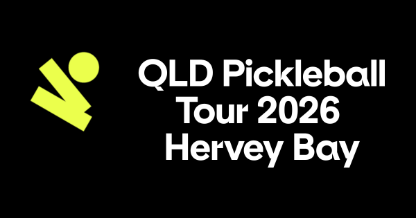 Queensland Pickleball Tour - Hervey Bay 2026 logo