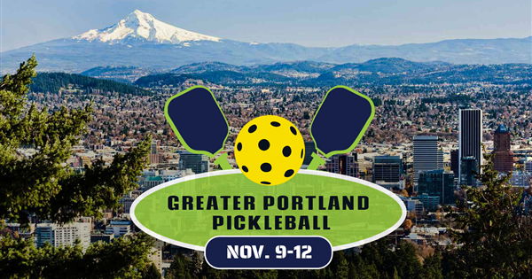 Greater Portland Pickleball logo