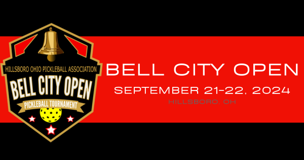 Hillsboro Ohio Bell City Open 2024 logo