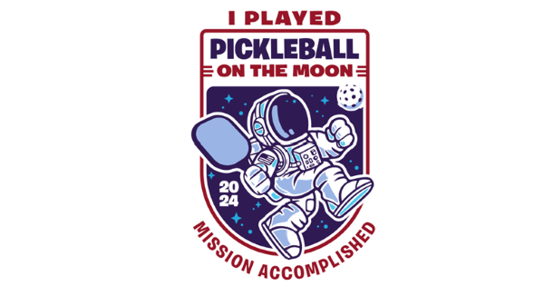 Pickleball on the Moon logo