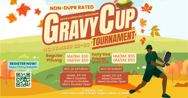 WCPB x GBH Gravy Cup Tournament logo