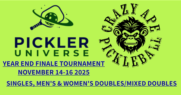 CRAZY APE-PICKLER UNIVERSE YEAR END FINALE logo