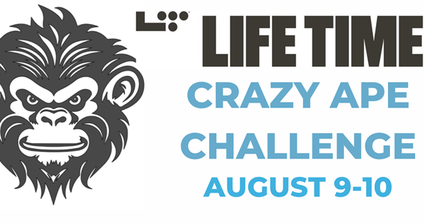 LIFE TIME FRISCO/CRAZY APE CHALLENGE logo