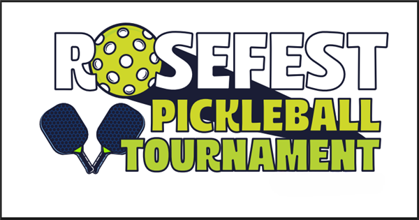Rosefest Pickleball Tournament logo