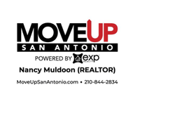 Nancy with Move UP, thank you! logo
