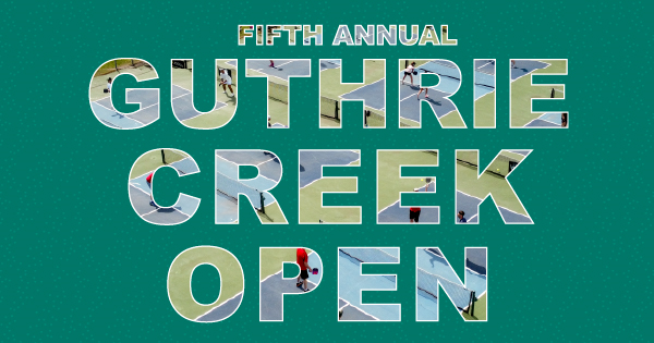 Fifth Annual Guthrie Creek Open logo