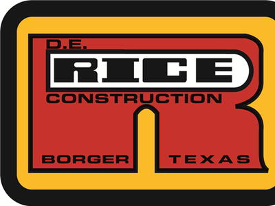 DE RICE CONSTRUCTION logo