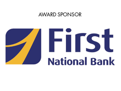 Award Sponsor:  First National Bank logo