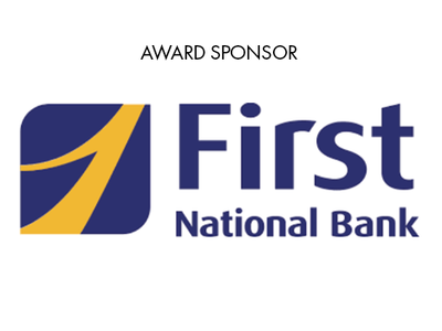 Award Sponsor:  First National Bank logo