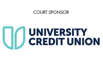 Court Sponsor:  University Credit Union logo