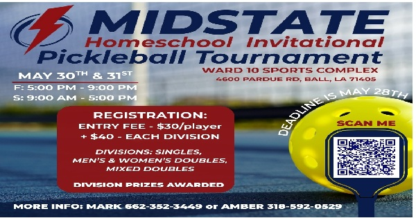 Midstate Invitational Pickleball Tournament logo