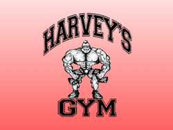 Harvey's Gym logo