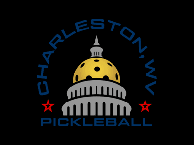 Charleston, WV Pickleball logo