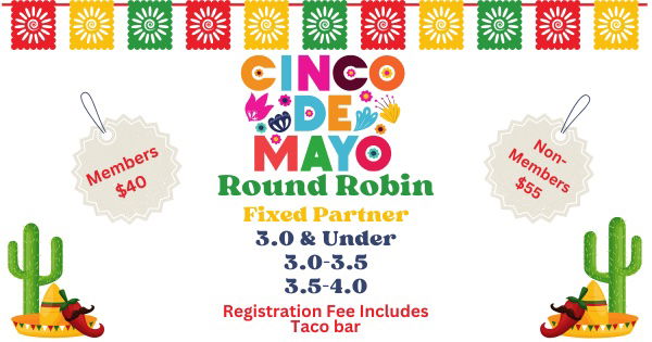 Cinco de Mayo Fixed-Partner Round Robin logo