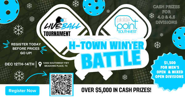 H-Town Winter Battle $$$$ presented by Liveball @ PicklePoint SW logo