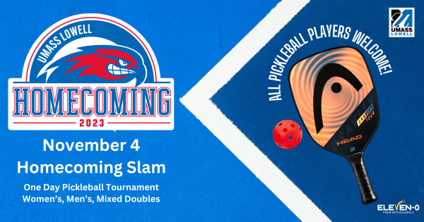 UMASS Lowell Homecoming Slam logo