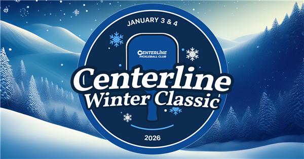 The Centerline Pickleball Winter Classic logo