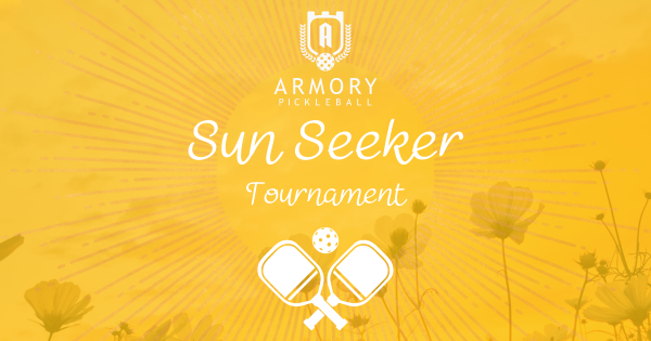 Armory Pickleball Sun Seeker Tournament (Bellingham) logo