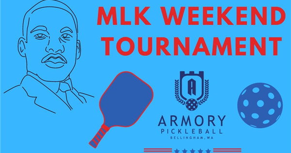 Armory Pickleball MLK Tournament logo