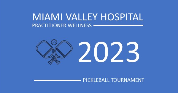 MVH Medical Staff Wellness Committee Pickleball Tournament logo