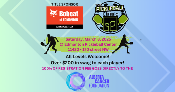 The Pickleball Classic - Alberta Cancer Foundation logo