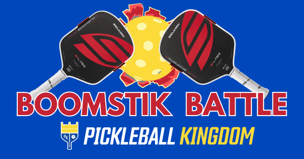 Boomstik Battle at Pickleball Kingdom logo