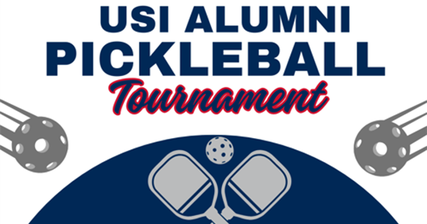USI Alumni Pickleball Tournament logo