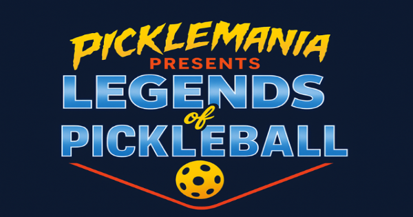 PIcklemania Legends of Pickleball 50, 60, 70,+ Rd Robin logo